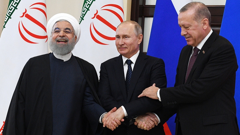 «Имеют консолидированную позицию»: какие вопросы обсудят лидеры России, Турции и Ирана на саммите по Сирии