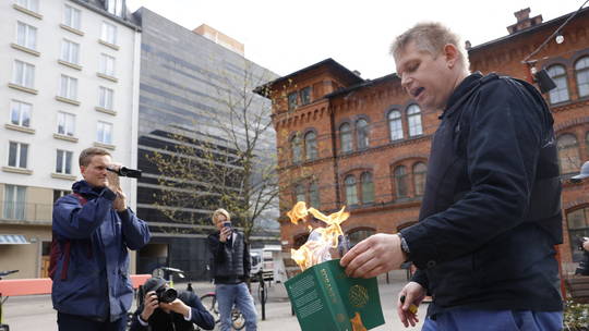 Sweden greenlights Koran-burning stunt outside Turkish Embassy