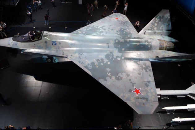 В России запущено производство истребителей Су-75
