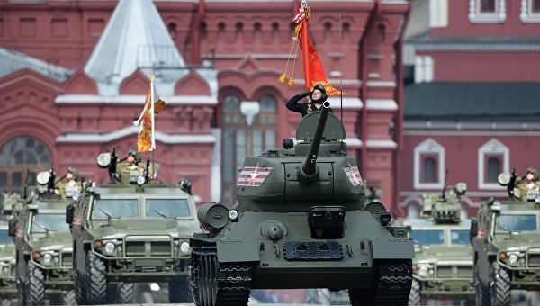 Россия отмечает 71-ю годовщину Победы в Великой Отечественной войне