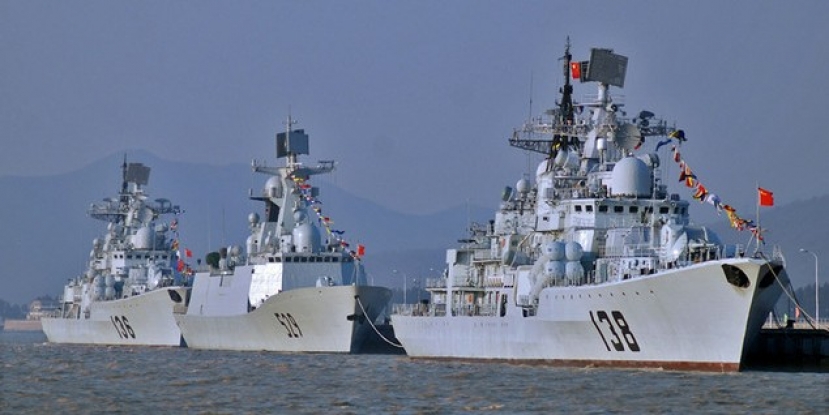 Китайские корабли подошли к берегам США