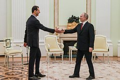 В Москве завершились переговоры Путина и Асада