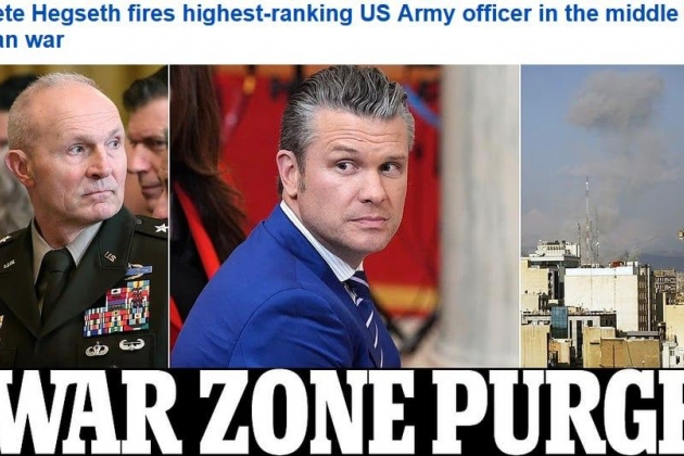 В Пентагоне начались масштабные кадровые чистки высшего военного руководства