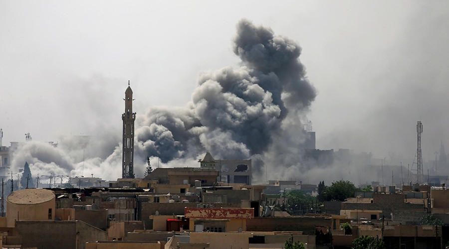 Civilian death toll rises to 484 from US-led coalition strikes in Iraq & Syria