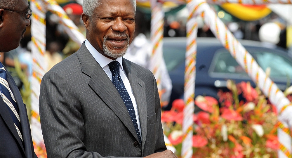 World Mourning as Former UN Chief and Nobel Prize Laureate Kofi Annan Dies