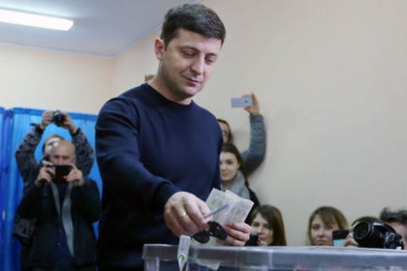 Обнародованы первые результаты выборов президента Украины