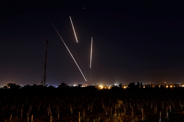 По территории Израиля ночью выпущены ракеты