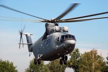 В России стартовало производство новых тяжелых вертолетов Ми-26Т2