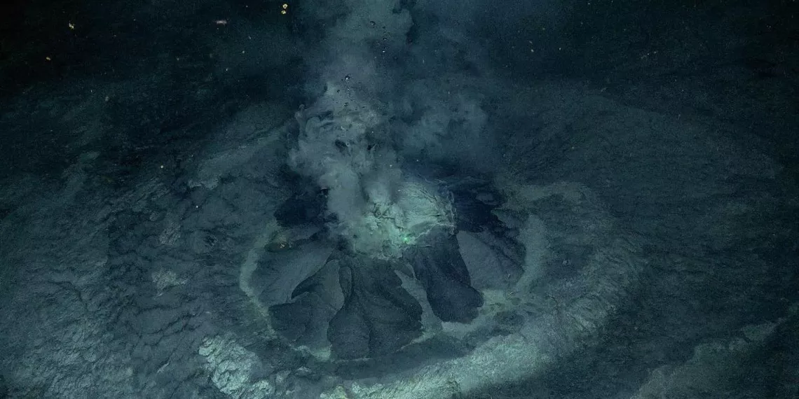 В РАН рассказали о "газовом вулкане" около Севморпути