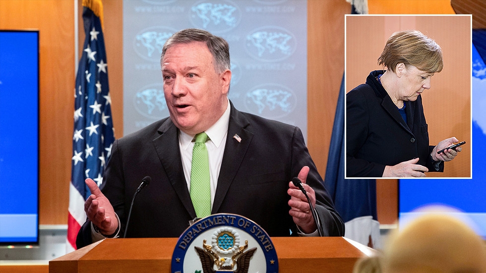 Pompeo gaslights Germans with Huawei privacy concerns… casually forgets NSA spied on Merkel