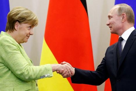 Merkel tests limits of Putin’s pragmatism and patience