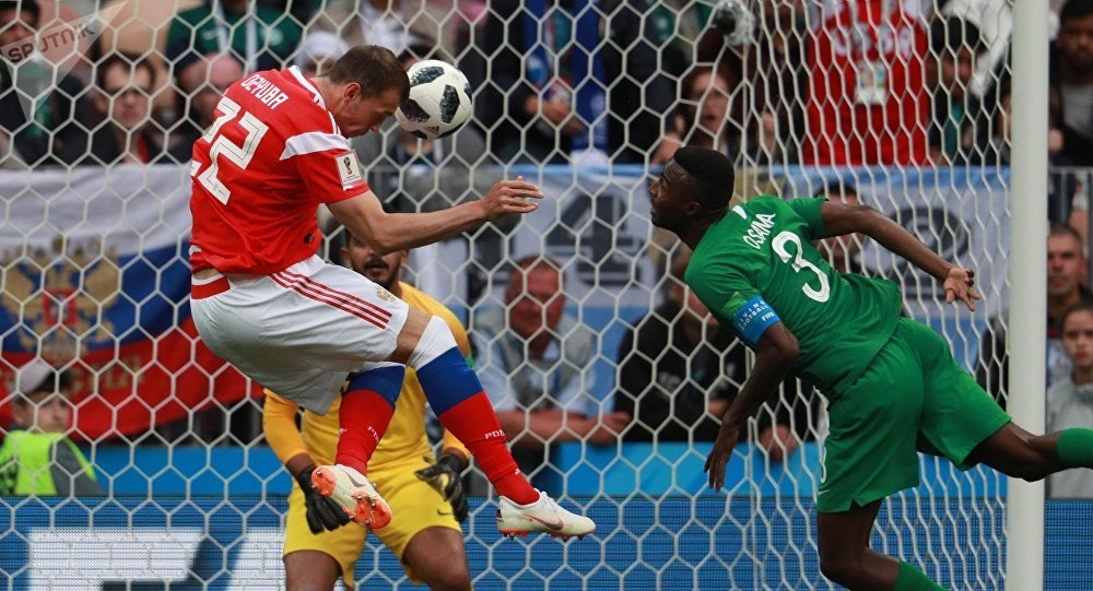 Russia Triumphs 5:0 in Opening Match of World Cup Against Saudis