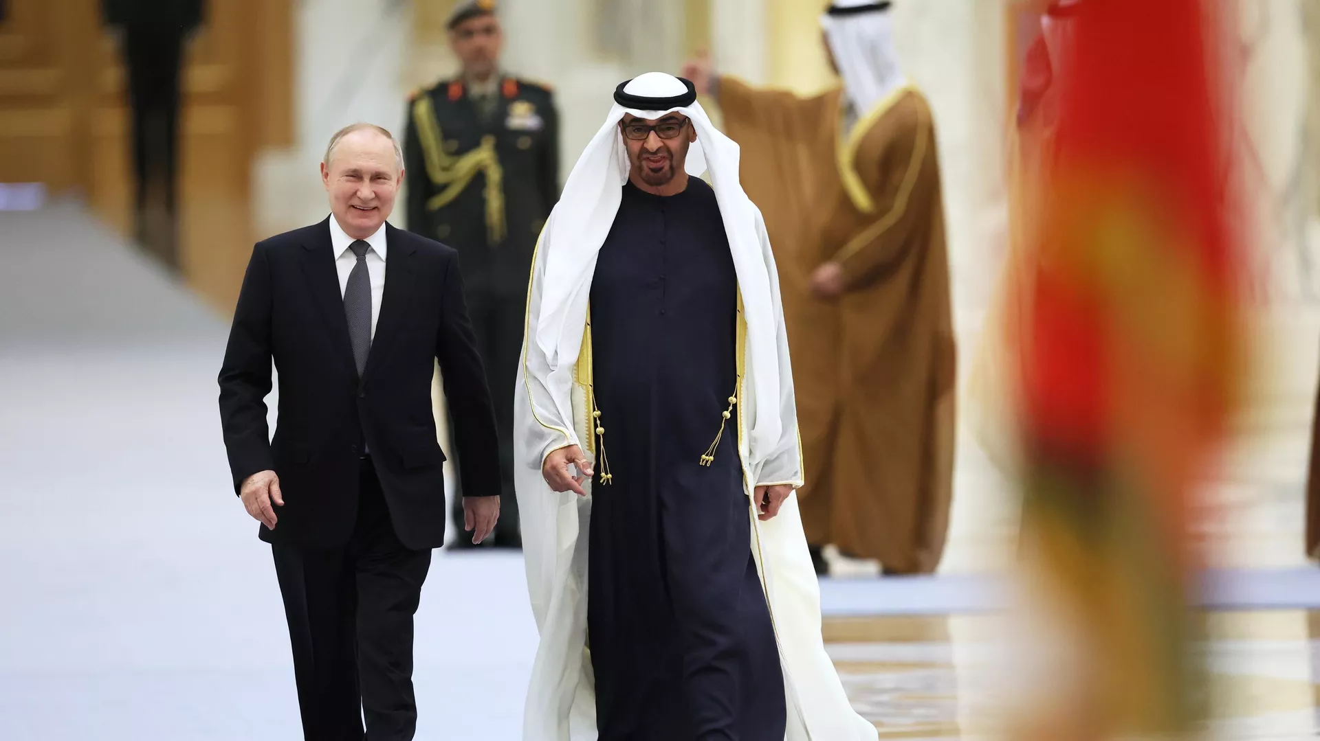 Putin to Hold Talks With UAE President Al Nahyan on Monday