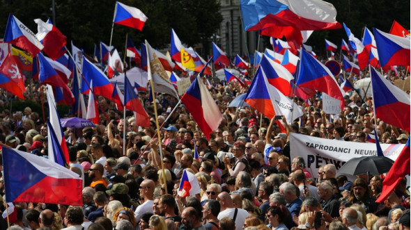 Die Welt: массовые протесты в Чехии показывают, чего стоит ждать Германии