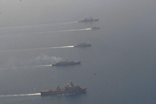 Корабли и авиация НАТО устроили масштабные военные учения у берегов Крыма