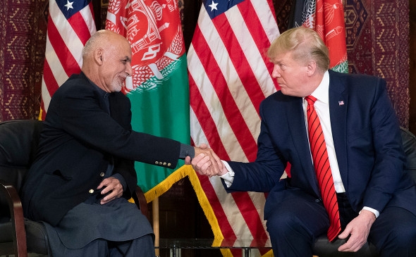 Трамп впервые посетил Афганистан