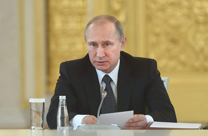 Путин в пятницу ознакомится с ходом стройки моста через Керченский пролив