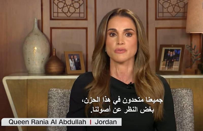 Королева Иордании предупредила, что война Израиля с ХАМАС угрожает окончательно дестабилизировать отношения между США и арабскими странами