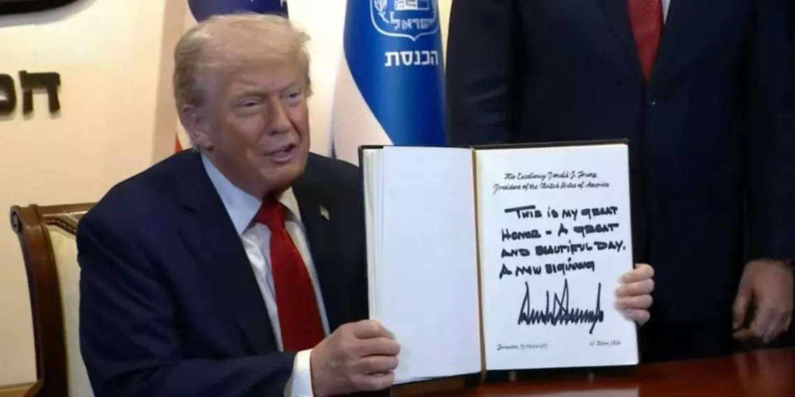 Трамп заявил об окончании войны Израиля и ХАМАС