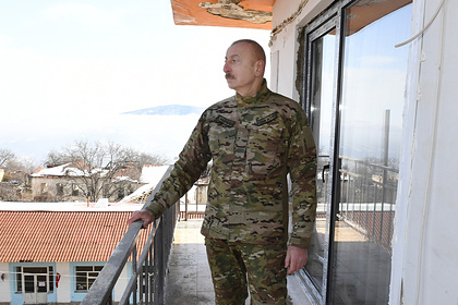 Алиев допустил мирное соглашение с Арменией