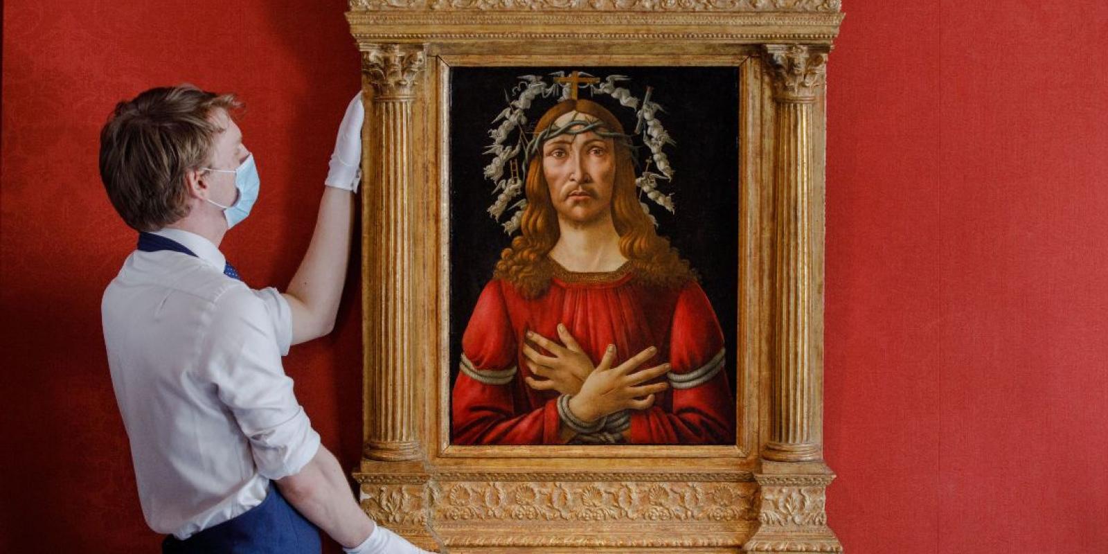 Под картиной Боттичелли обнаружили скрытое изображение Мадонны