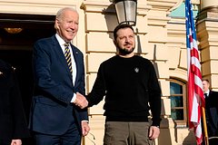 Байден встретился с Зеленским в Киеве