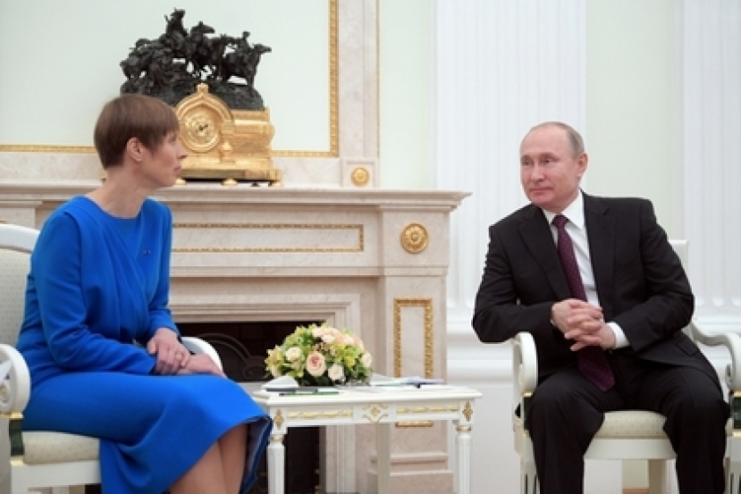 Встреча президента Эстонии с Путиным расколола прибалтов