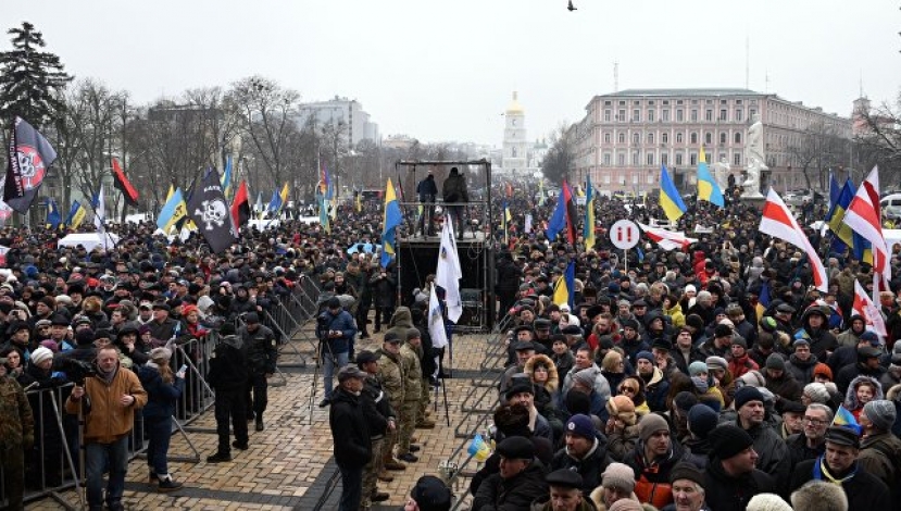 Сторонники Саакашвили провели акции в Одессе и Львове