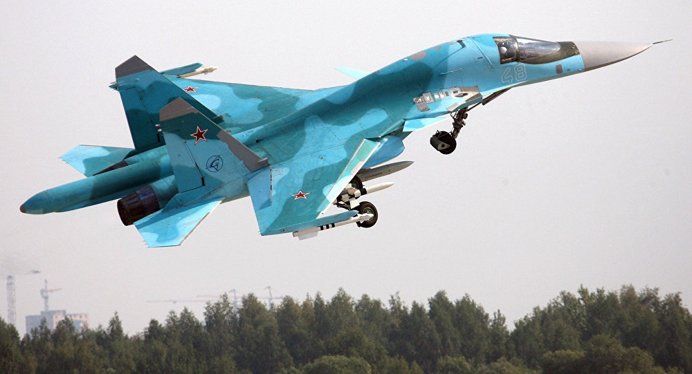 Russian Aerospace Forces to Get 16 Sophisticated Su-34 Bombers This Year