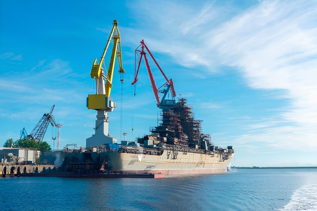 В России началось строительство 500-тонного беспилотного корабля