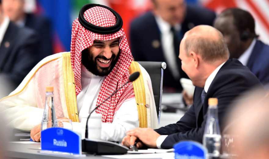 Путин и наследный принц Саудовской Аравии обсудили наращивание торгово-экономических связей