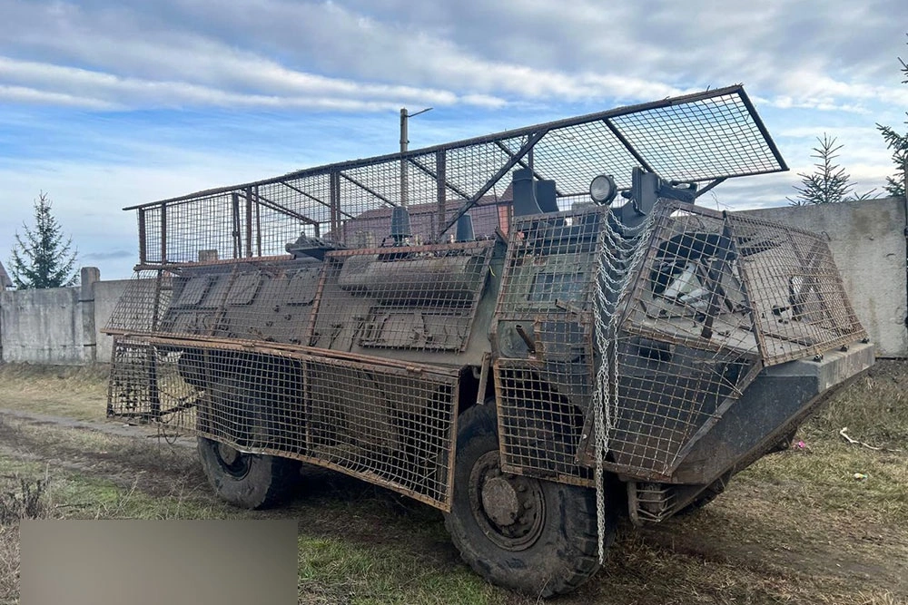Украинский военный угнал БТР и поехал на нём домой в Полтавскую область
