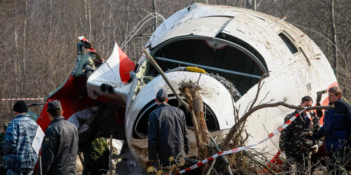 Польша передумала обвинять Россию в катастрофе самолета Леха Качиньского