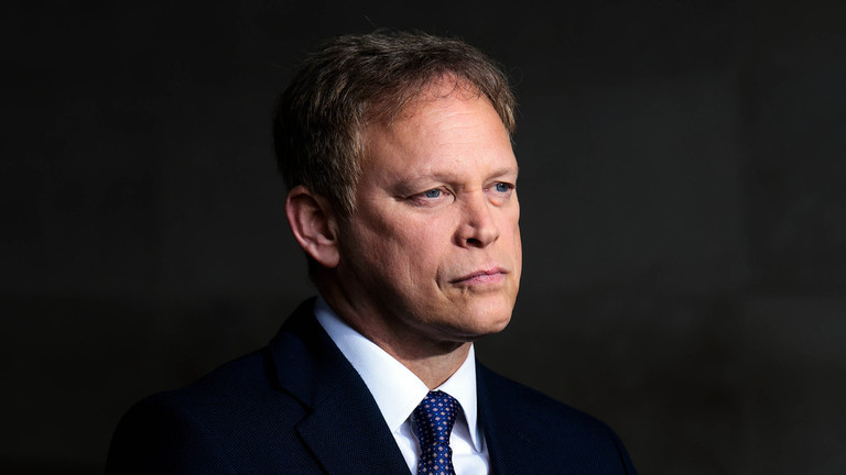 British Defense Secretary Grant Shapps