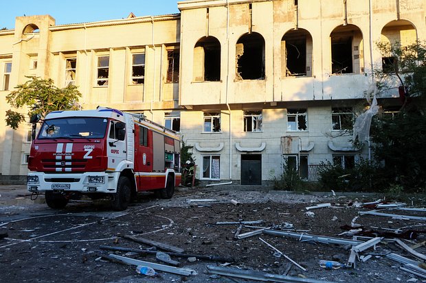 ВСУ ударили по санаторию в Крыму дронами с фугасными боезарядами