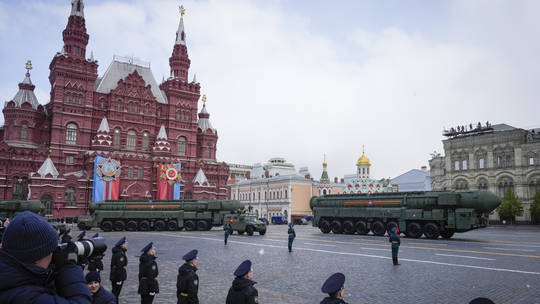 Russian military parade celebrates victory over Nazi Germany