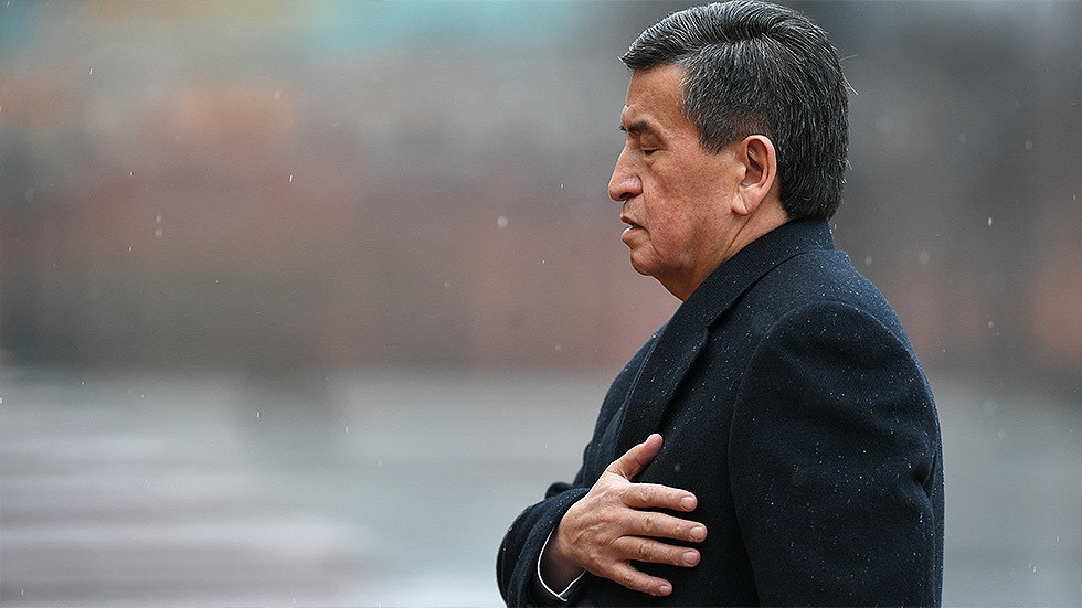 ‘I am not holding on to power’: Kyrgyz President Jeenbekov resigns after a chaotic October of post-election turmoil & protests