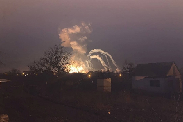 Нанесён ракетный удар "Кинжалами" по крупному складу военной техники в пригороде Киева