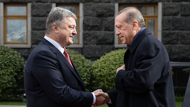Эрдоган заявил о непризнании присоединения Крыма к России