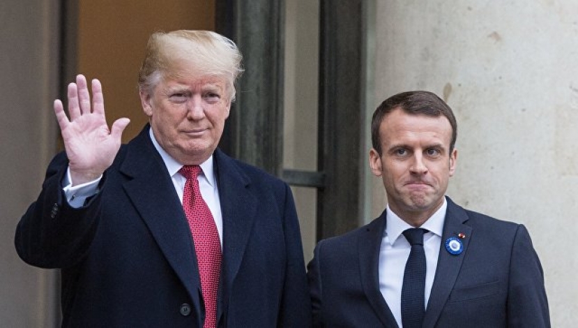 Трамп напомнил о низких рейтингах Макрона и призвал вернуть Франции величие