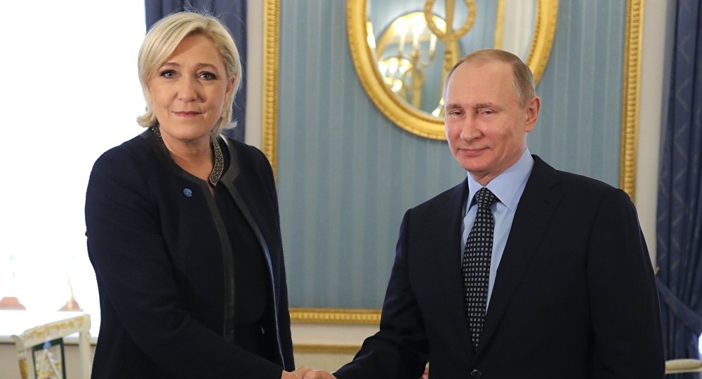 French Senator: Le Pen Met Putin to Boost Credibility as Presidential Hopeful
