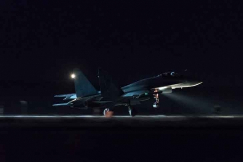 Российские Су-35 заставили израильские истребители бежать