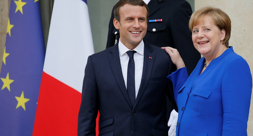 Merkel Backs Macron's Proposal on European Defense Force