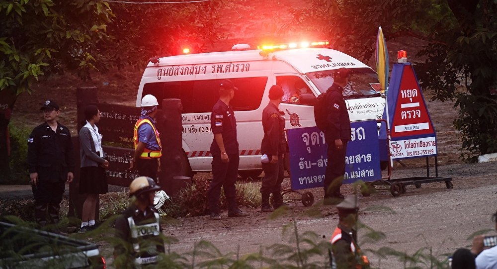 WATCH At Least 4 Boys Have Exited Thai Cave - Rescue Medical Team