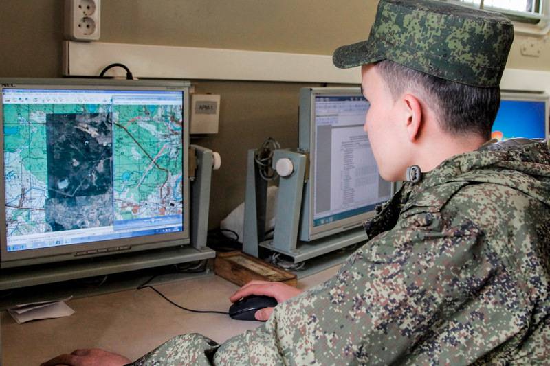 A new automated system for working with topographic maps went to the troops