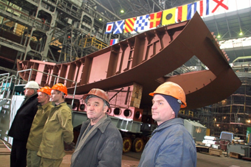 В Петербурге заложили два корвета-«невидимки» проекта 20380