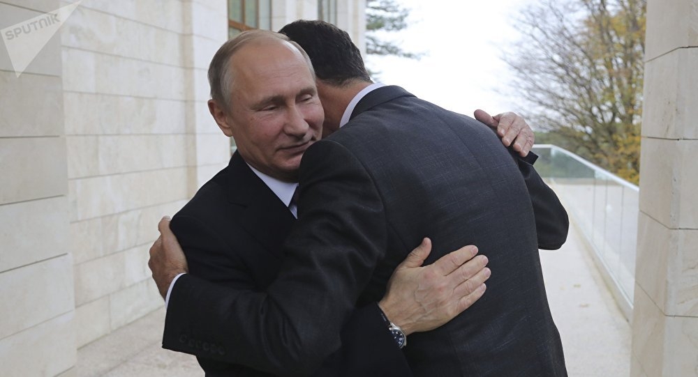 Assad Tells Putin at Meeting: Syria Was Saved as a State Thanks to Russia