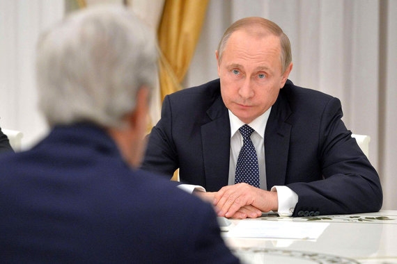 Путин и Керри обсудили необходимость усилить давление на террористов в Сирии
