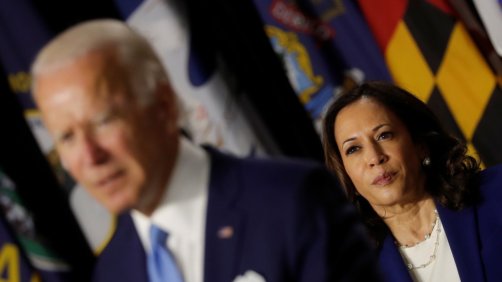 CNN, defender of Biden's fitness as president, praises VP pick Harris by saying she's ready to STEP IN if he walks away