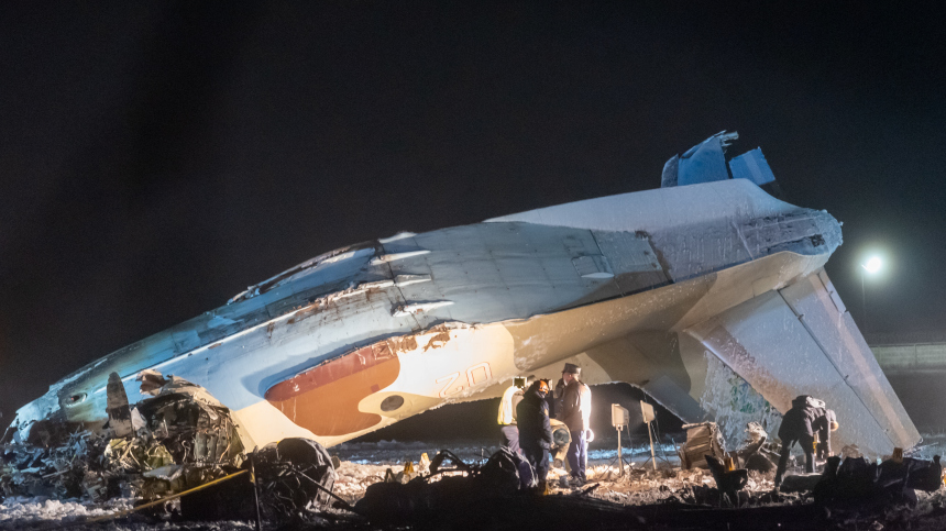 Появились подробности о крушении военно-транспортного самолета Ан-26 в Крыму